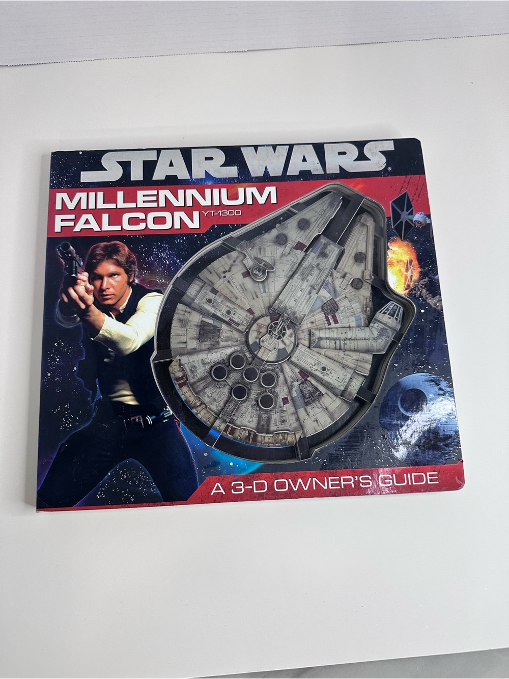 Scholastic Millennium Falcon Owner’s Guide — Gray & Red Cover
